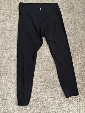 lululemon athletica Black High-Waist Leggings